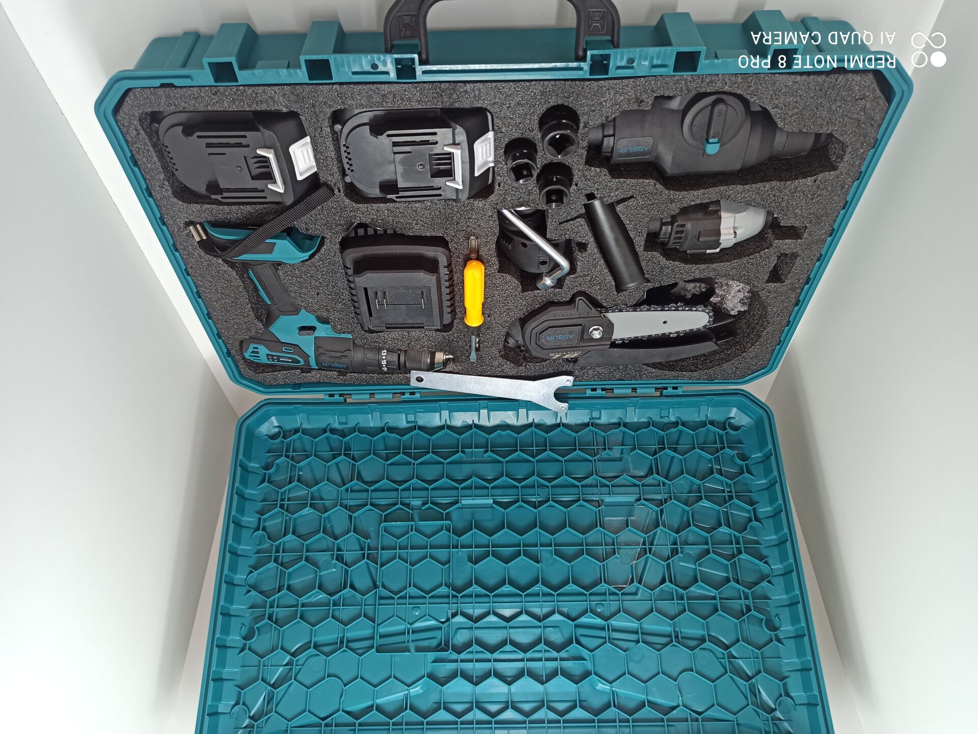 5 BAŞLIKLI DARBELİ ŞAJLI MATKAP SETİ