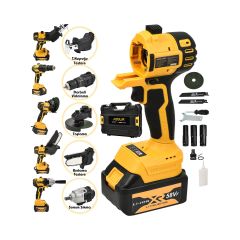 5 BAŞLIKLI DARBELİ ŞAJLI MATKAP SETİ